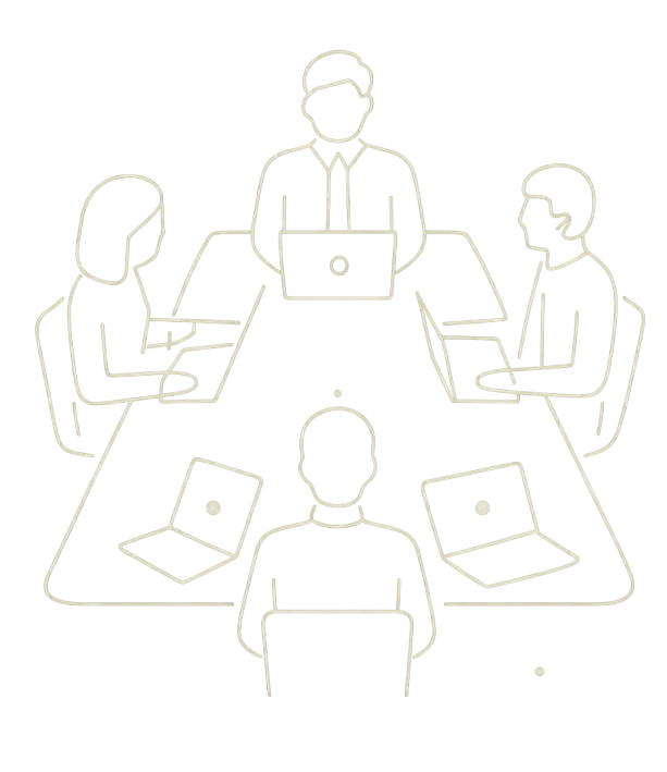 Team Meeting Illustration
