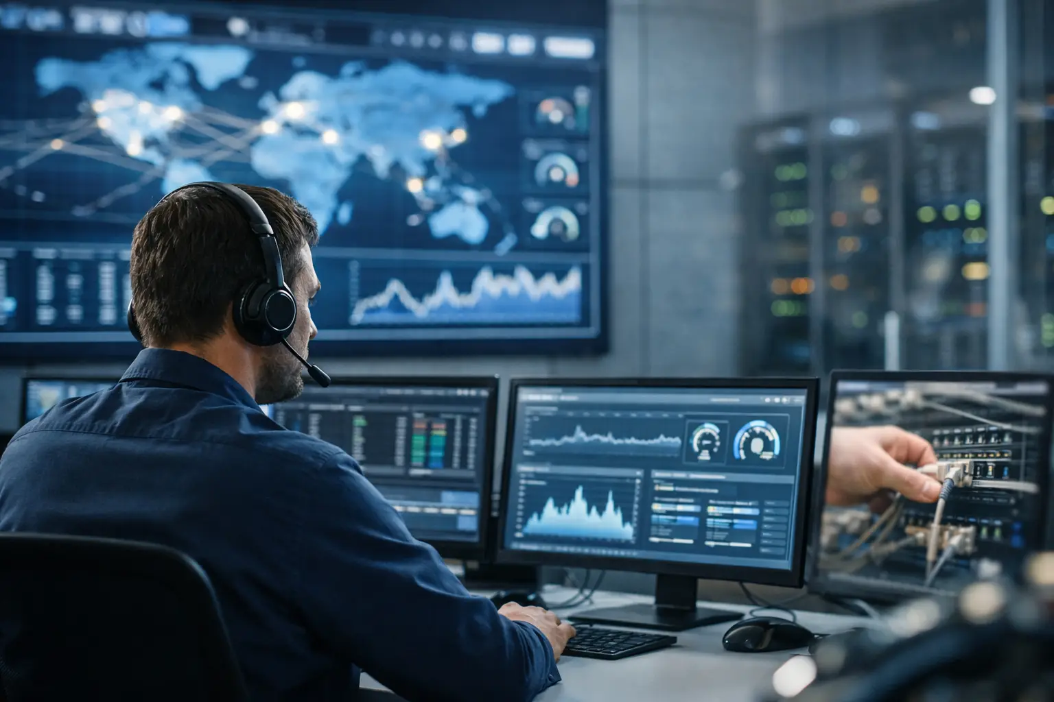 How Network Monitoring Services Prevent Downtime